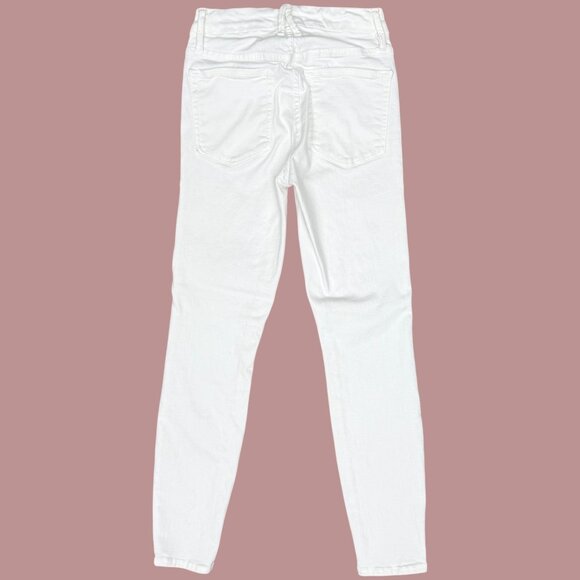 Women's GOOD AMERICAN Good Legs Cropped Straight Leg Jeans GAGLC403 | Size 2/26 - Picture 5 of 15